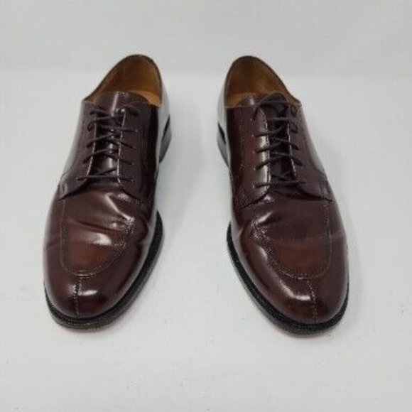 Cole Haan Shoes Men\'s 9 D Brown Derby Blucher Lace Up Split Toe Dress‎ Oxfords main image 13